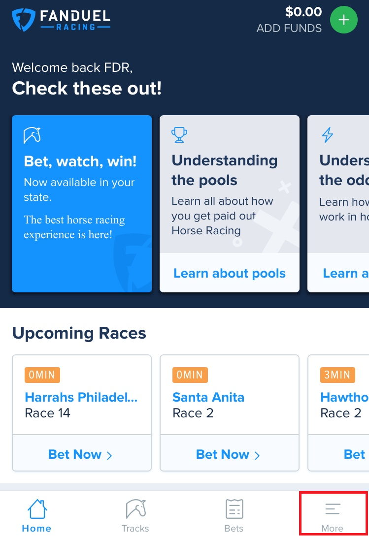 How do I view race results?